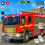 Logo of Rescue Fire Truck Simulator 3D android Application 