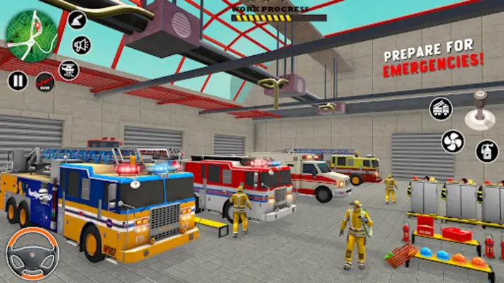 Rescue Fire Truck Simulator 3D android App screenshot 0